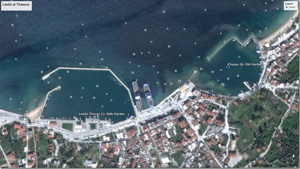 George Buehler Trawler in Kavala > Thassos New Harbor